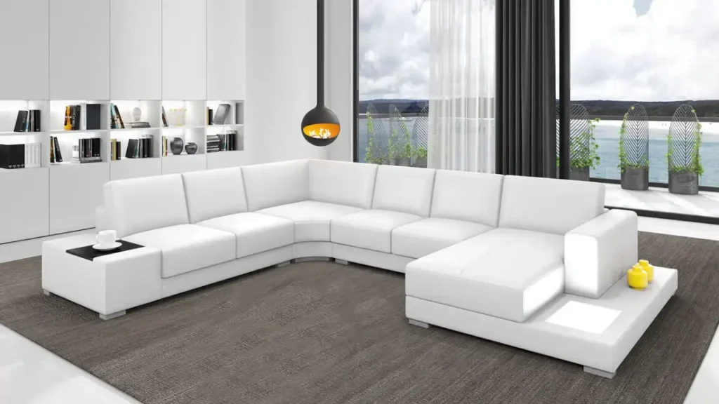 comment nettoyer canapé cuir blanc