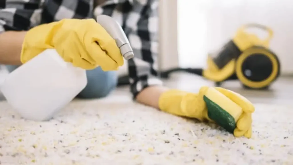 comment nettoyer tapis vinaigre blanc