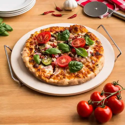 nettoyer pierre a pizza en ceramique